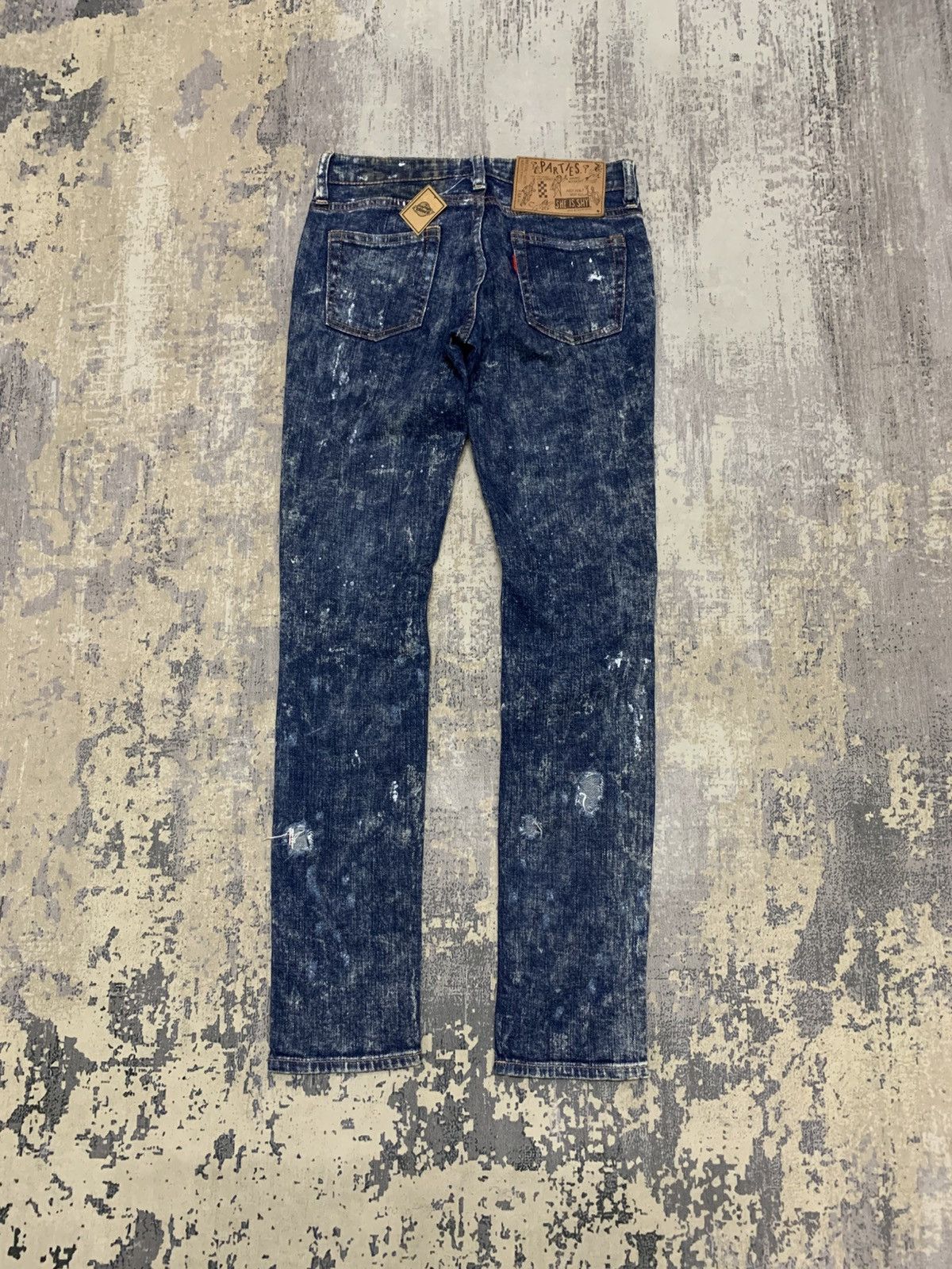 Seditionaries RNA Inc Seditionaries Hell Star Punk Style Skiny Jeans Size US 27 - 8 Thumbnail