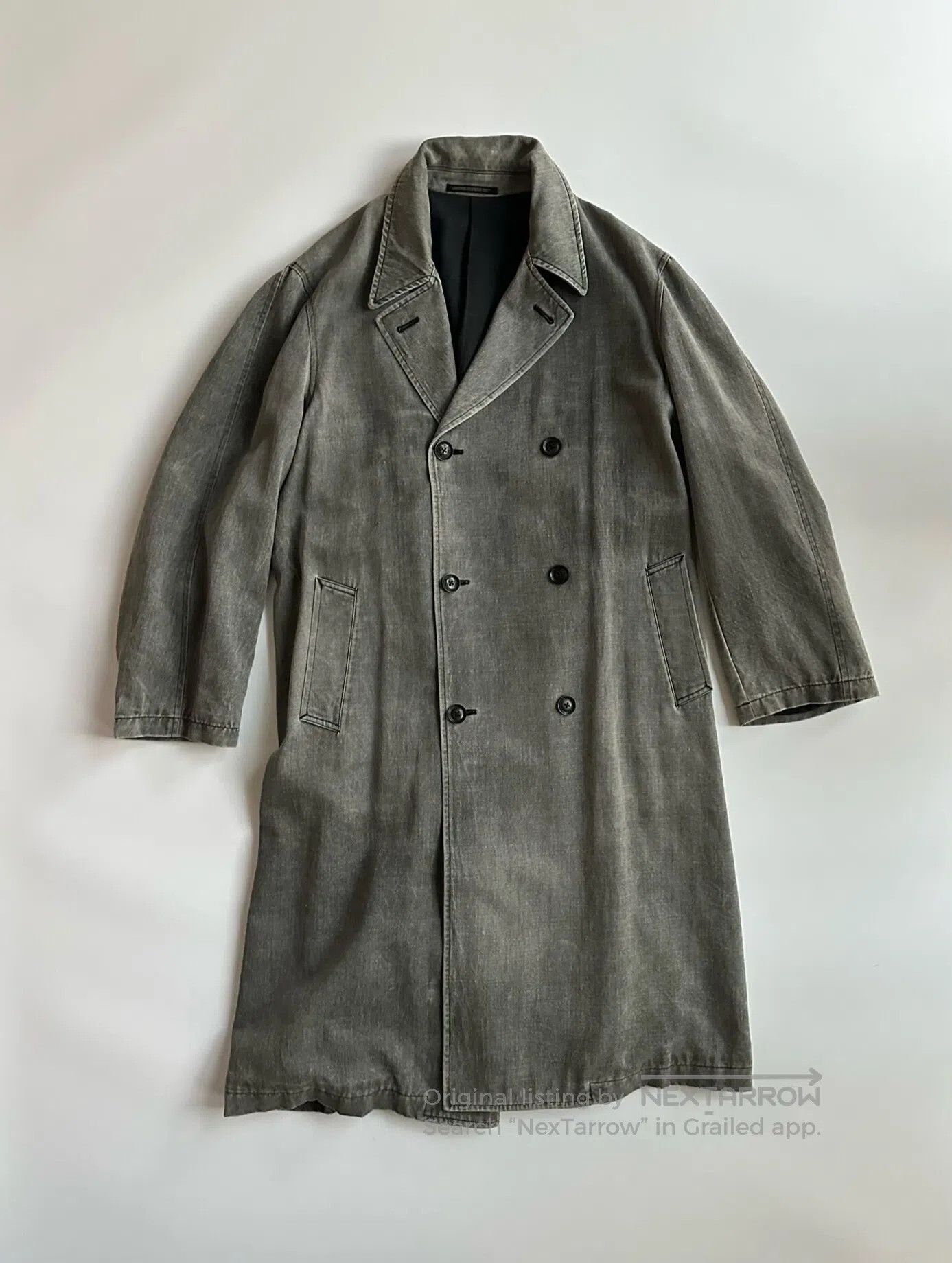 Yohji Yamamoto YOHJI YAMAMOTO Red-label wool coat| Size US M / EU 48-50 / 2 - 1 Thumbnail