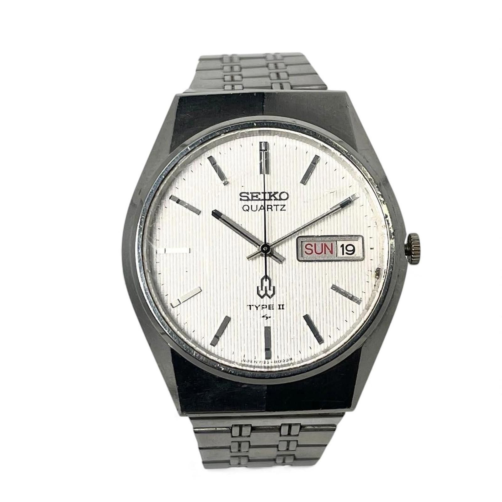 Seiko Seiko - Quartz Men's Stainless Steel Watch Type II Size ONE SIZE - 3 Thumbnail