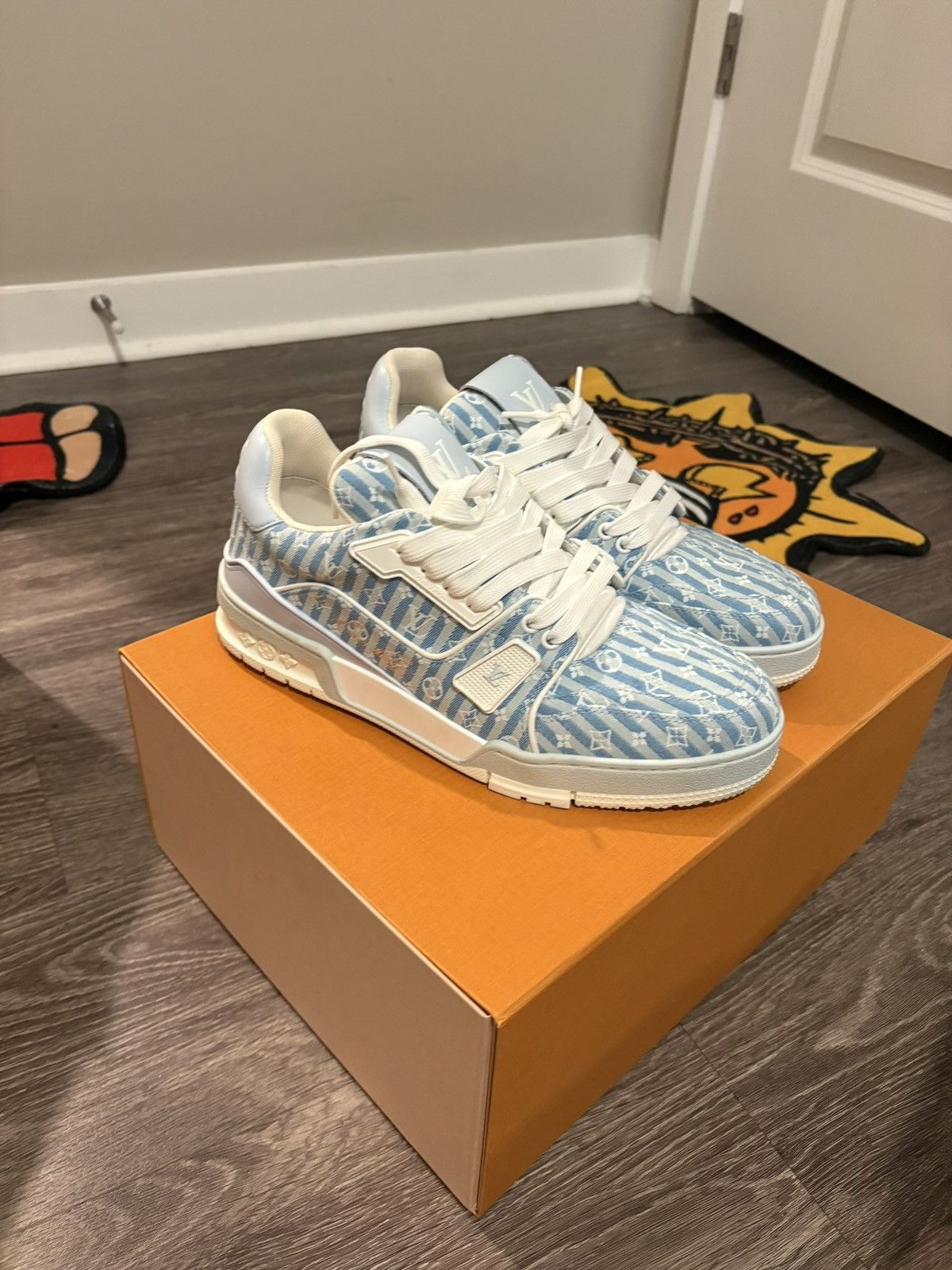 Louis Vuitton Louis Vuitton lowtop Sneakers Size US 7 / EU 40 - 9 Thumbnail