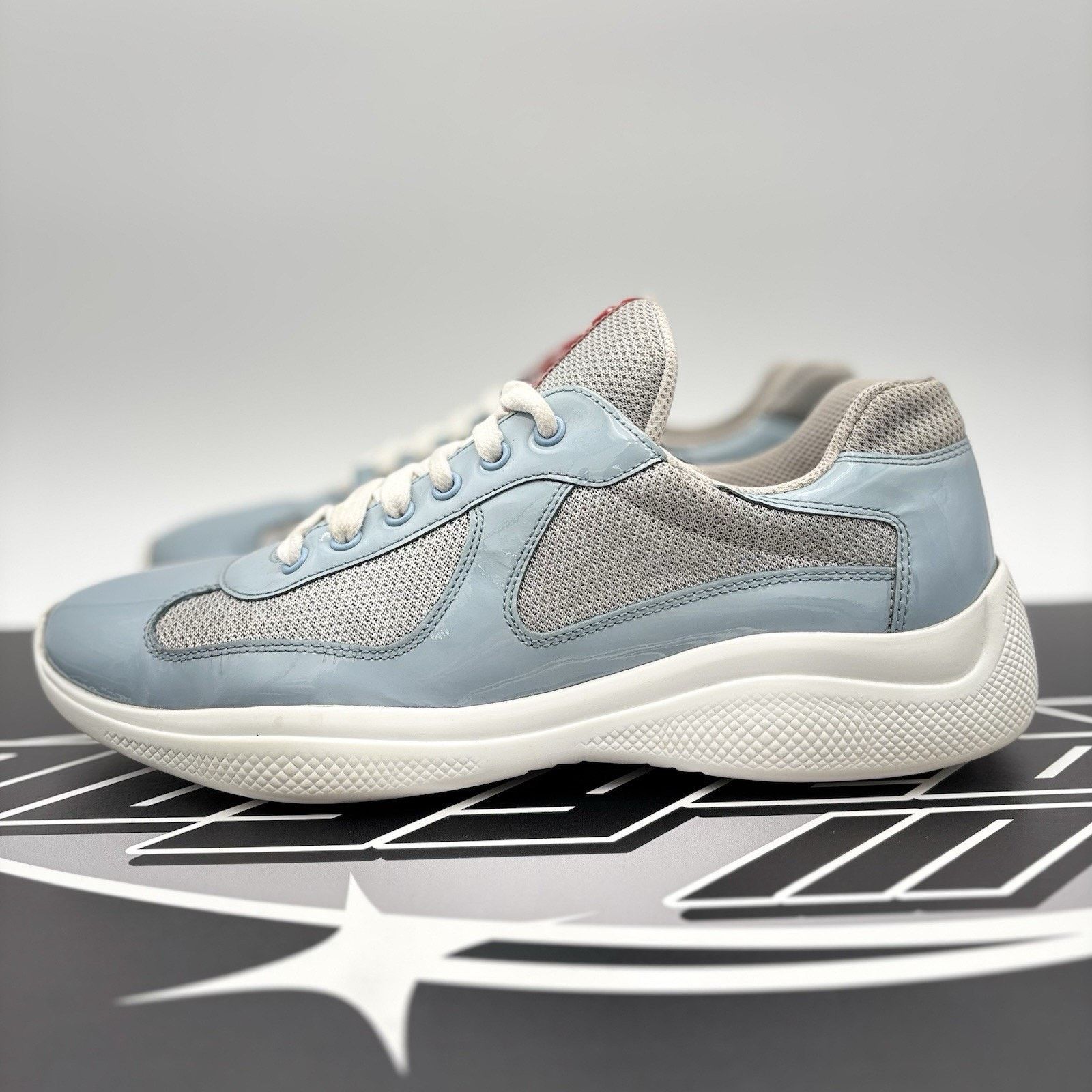 Prada Prada Americas Cup ' Sky Blue, White ' | GOOD CONDITION! Size US 10 / EU 43 - 1 Thumbnail