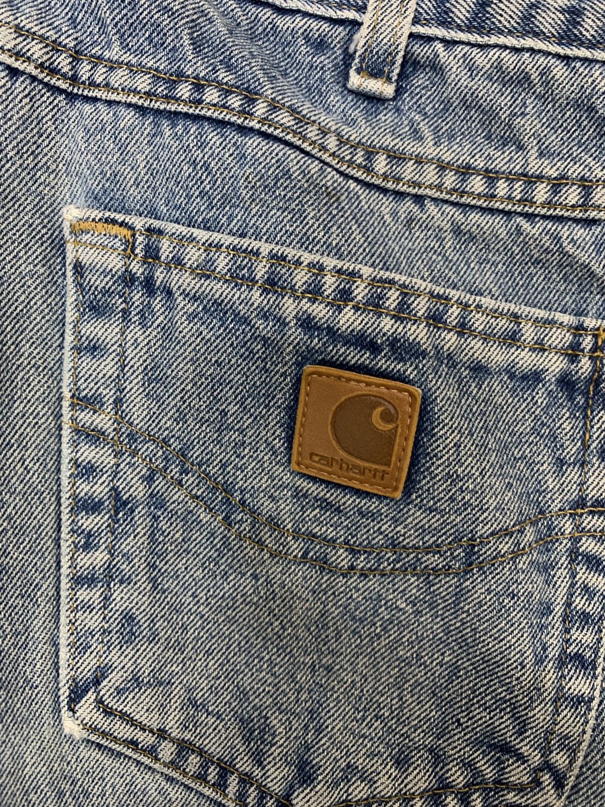 Carhartt × Vintage Vintage carhartt jeans Size US 33 - 6 Thumbnail
