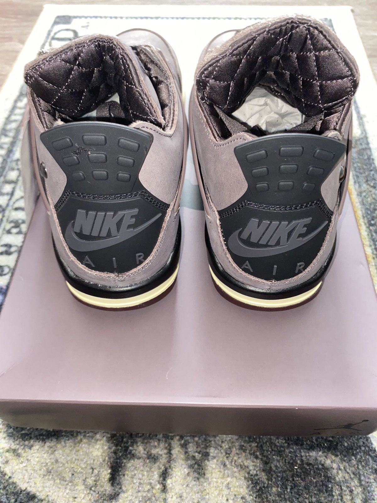 A Ma Maniere × Jordan Brand × Nike Jordan 4 Retro A Ma Maniere Violet Ore Size US 7.5 / EU 40-41 - 4 Thumbnail