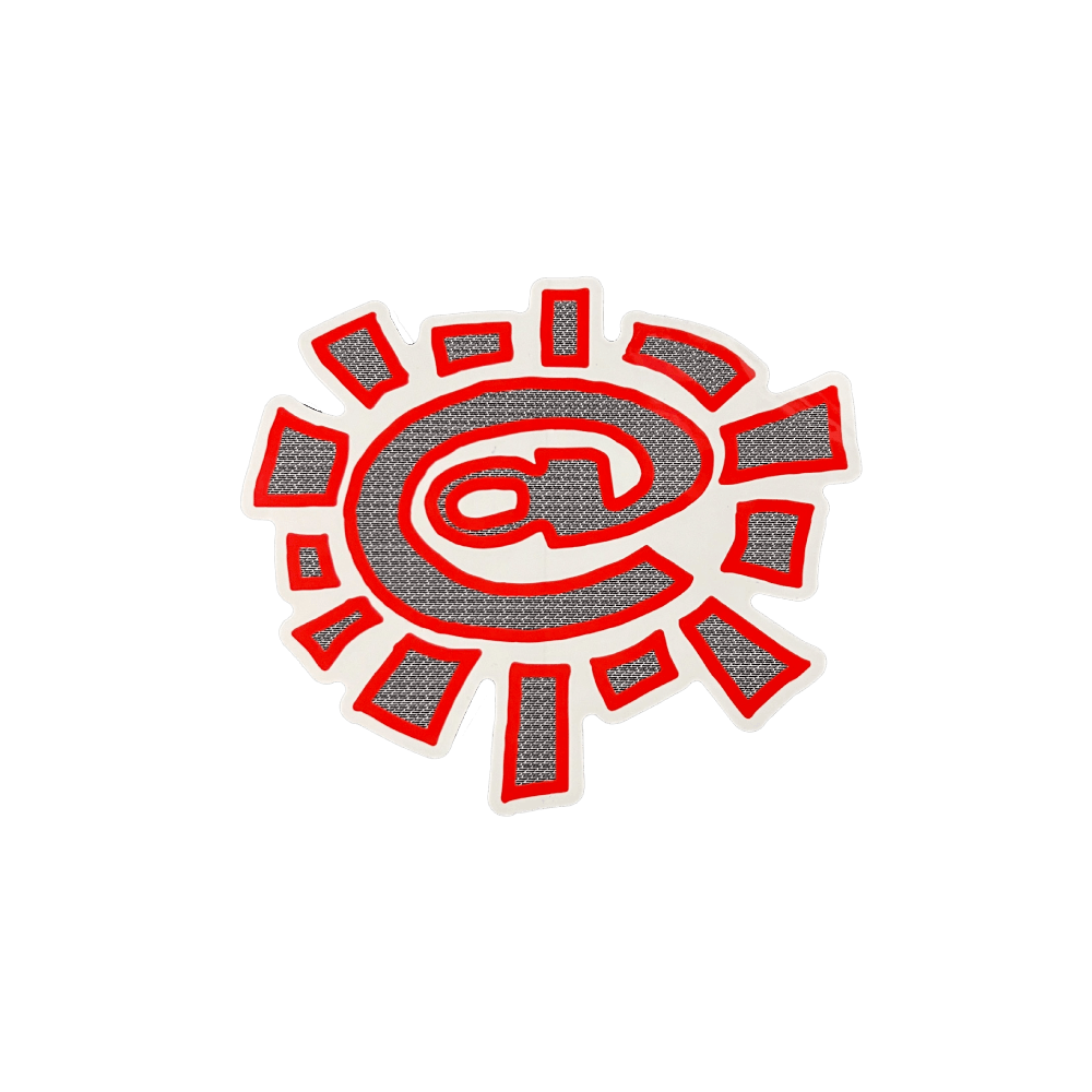 always do what you should do Always @ Sun Logo Sticker Red/Grey Size ONE SIZE - 1 Thumbnail