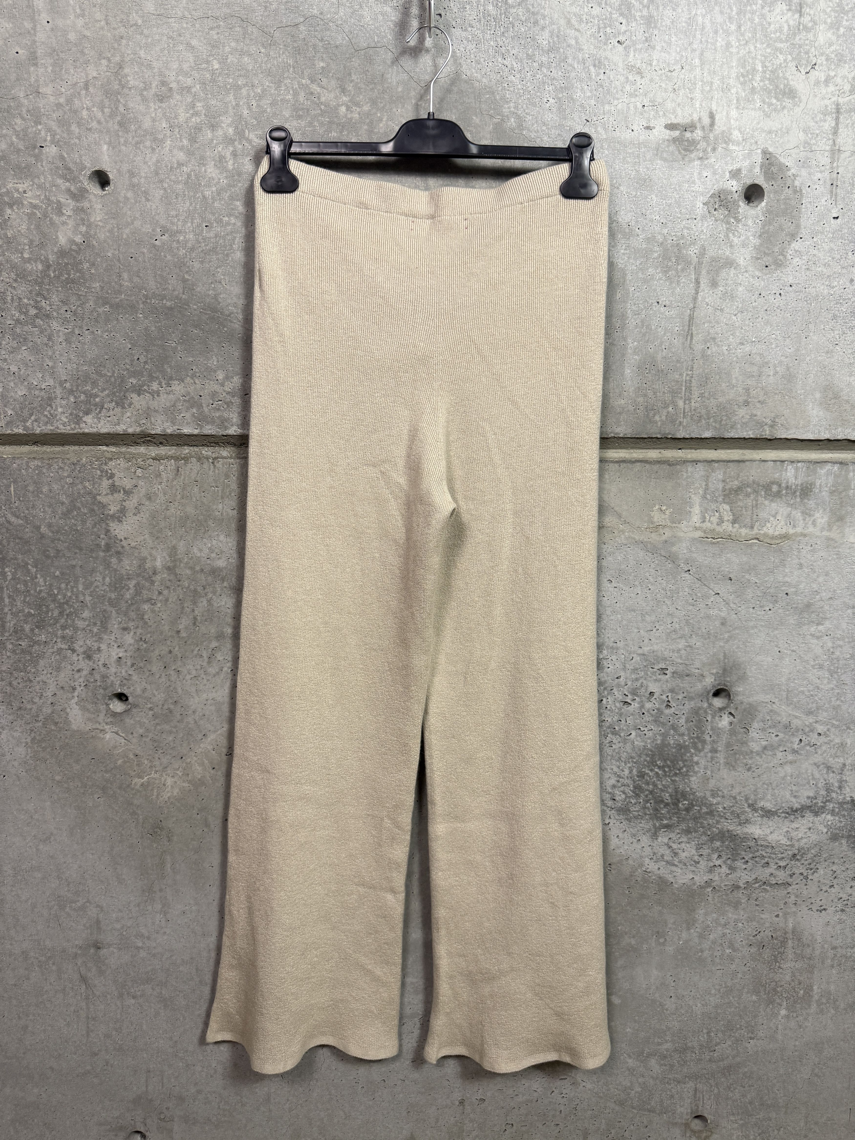 The Elder Statesman $895 The Elder Statesman Delicash Oatmeal Flare Pant Size 34" / US 12 / IT 48 - 9 Thumbnail