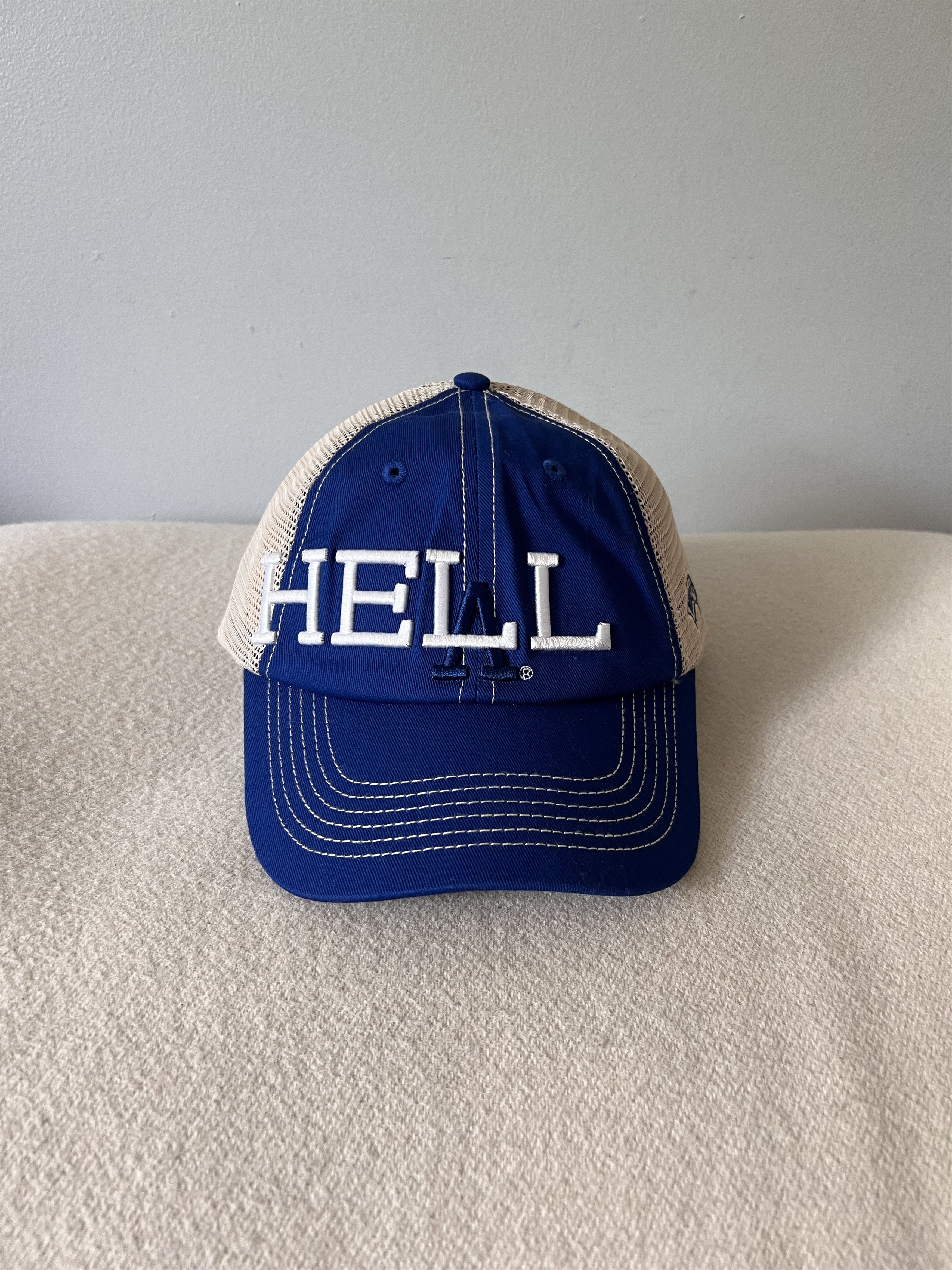 Band Tees Vegyn Hell Trucker Hat in Blue | Grailed