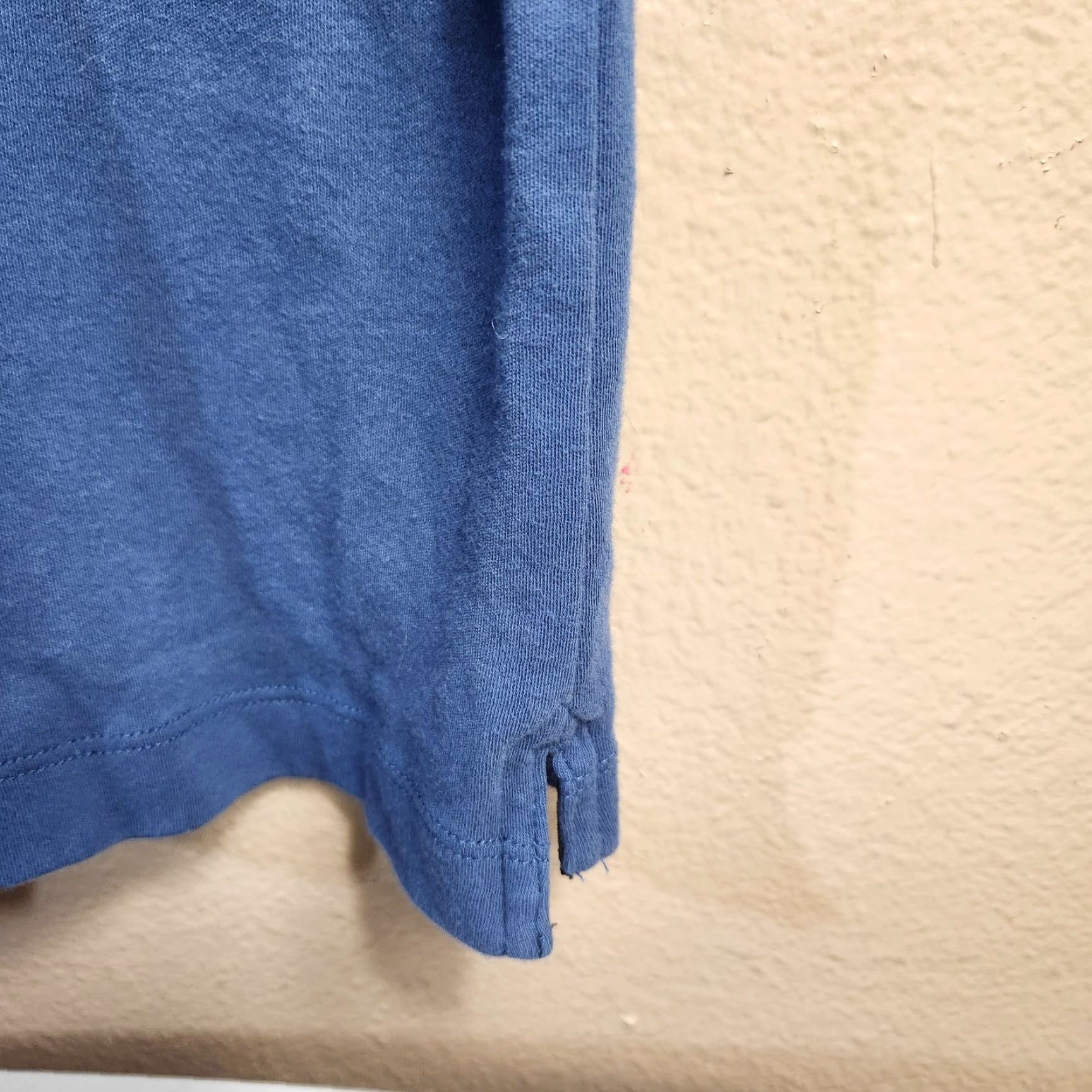 Banana Republic Banana Republic Mens Polo Blue LK Luxury-Touch SS #1588968 Medium Blue XL? 2XL? Size US XXL / EU 58 / 5 - 5 Thumbnail