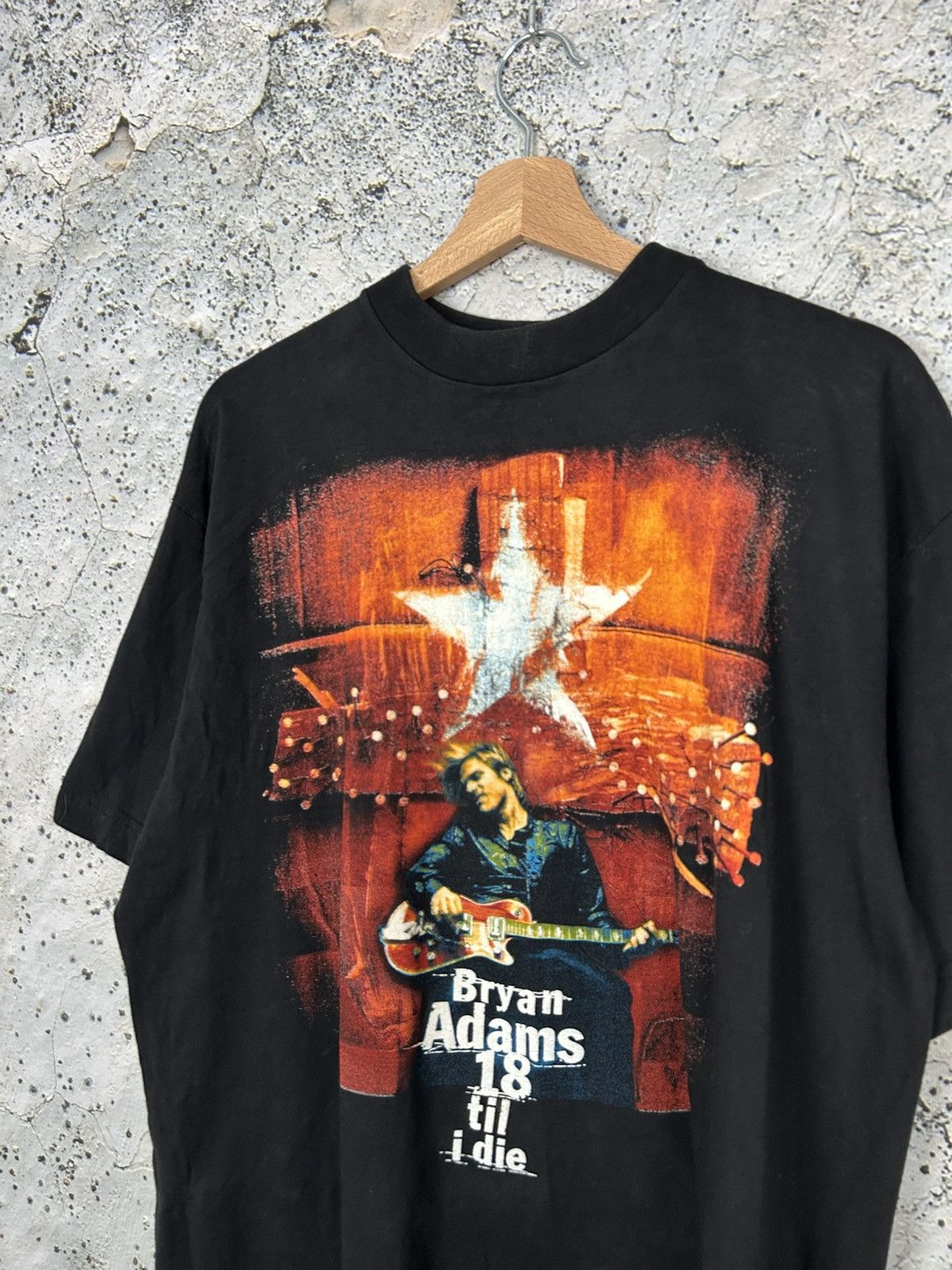 Band Tees Vintage Bryan Adams 18 Til i Die Tour Tee Rock Band Graphic Size US XL / EU 56 / 4 - 2 Thumbnail