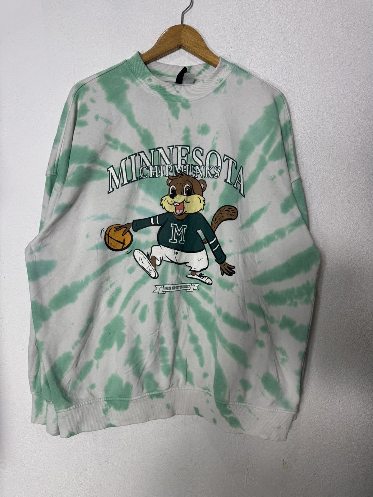 Cartoon Network × H&M Minnesota Chipmunks Oversize Sweatshirt Size M / US 6-8 / IT 42-44 - 1 Thumbnail