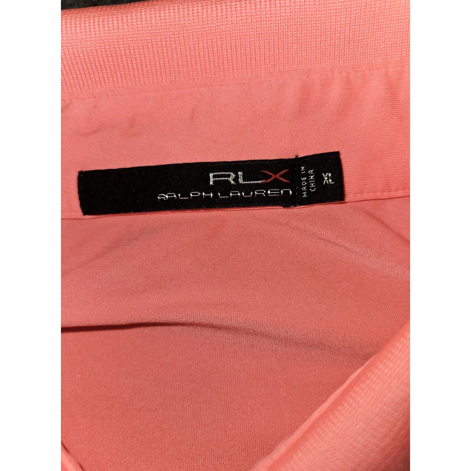 RLX Ralph Lauren RLX Ralph Lauren Polo Shirt Mens XL Pink Golf Mayakoba El Camaleón Stretch Size US XL / EU 56 / 4 - 2 Thumbnail