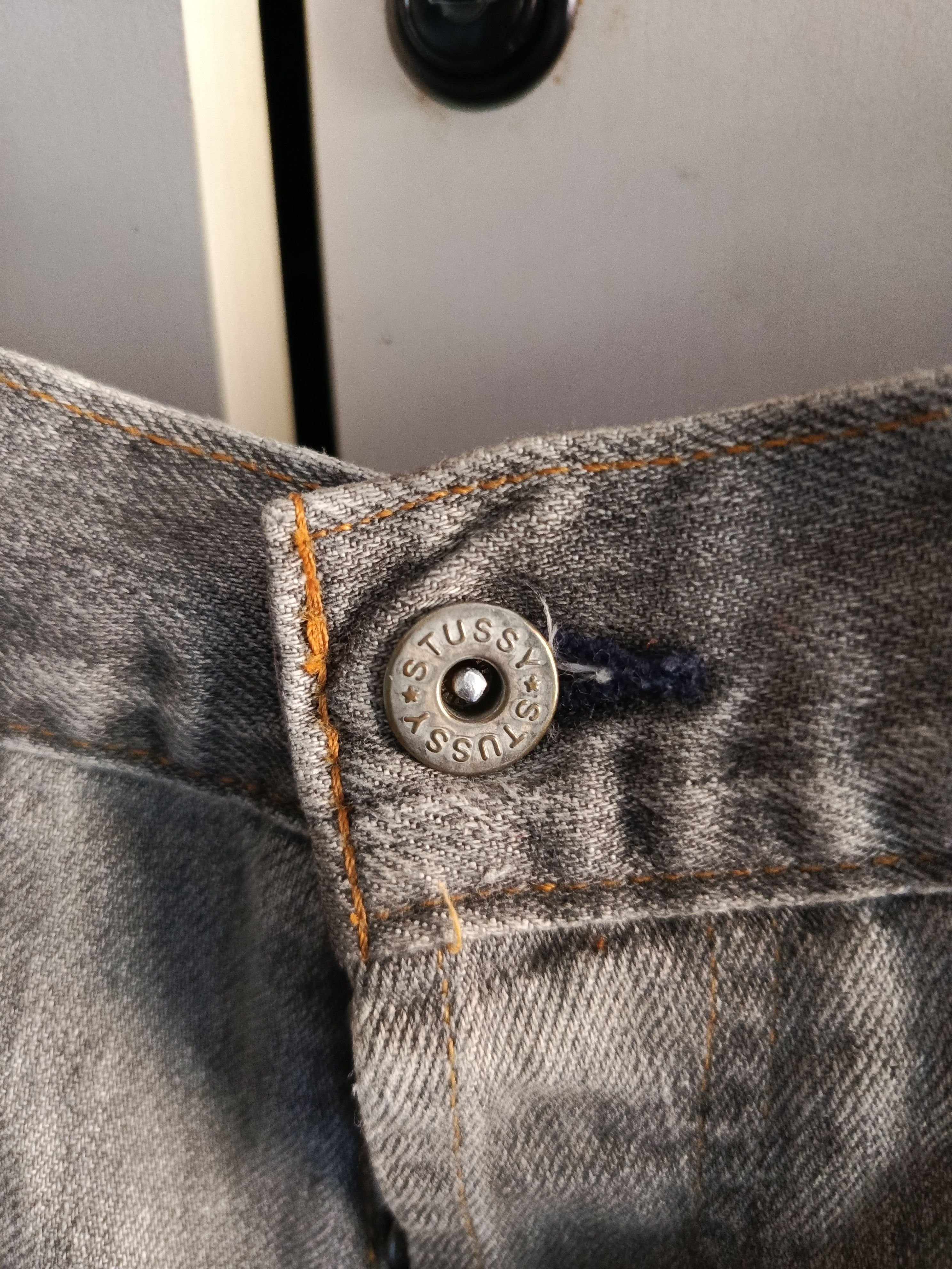 Stussy × Vintage Vintage Distressed Stussy Workgear Jeans Size US 34 / EU 50 - 4 Thumbnail
