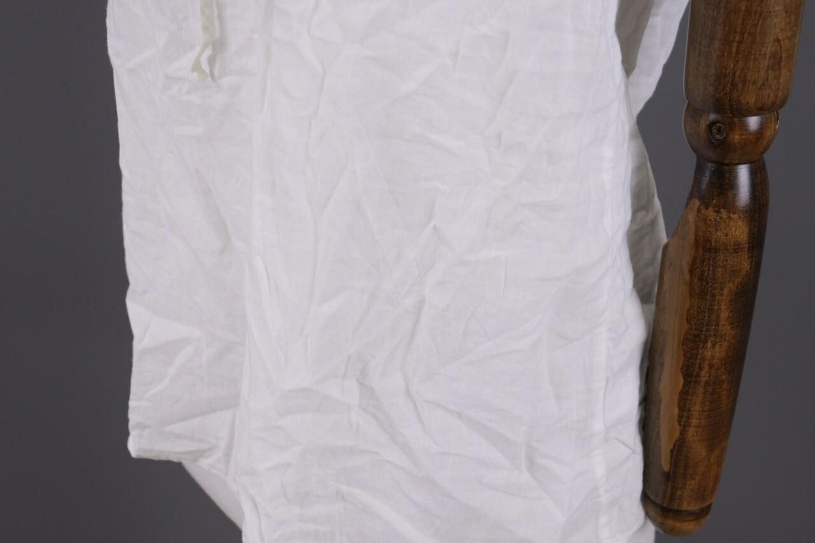 Designer Emily Van Den Bergh White Floral Blouse Shirt Size 40 Size M / US 6-8 / IT 42-44 - 8 Thumbnail