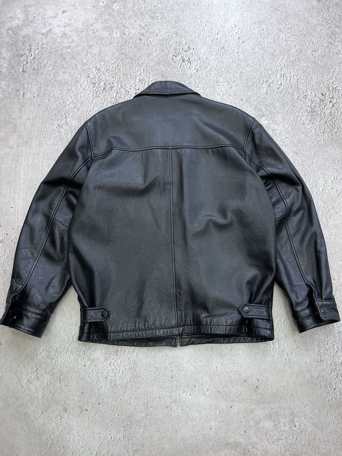 Genuine Leather × Japanese Brand VINTAGE Biker's Y2K Leather Jacket Perfecto Style SCHOTT Size US L / EU 52-54 / 3 - 8 Thumbnail