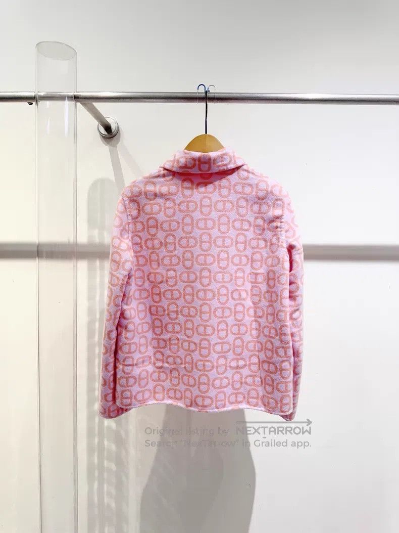 Hermes Hermes Pink Pig Nose Jacket Size XS / US 0-2 / IT 36-38 - 3 Thumbnail
