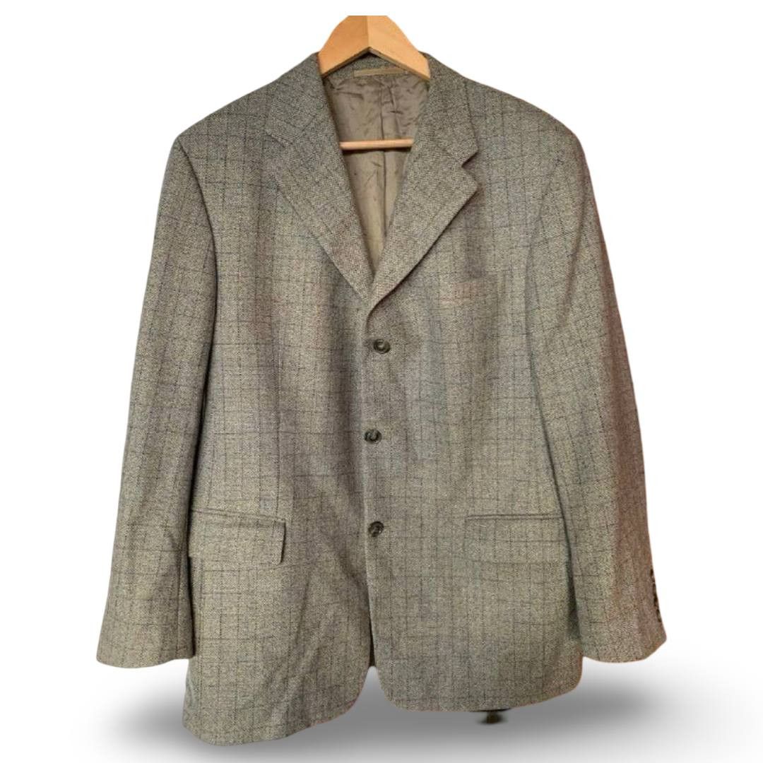 Romeo Gigli Romeo Herringbone blazer #1261 Size US L / EU 52-54 / 3 - 1 Thumbnail