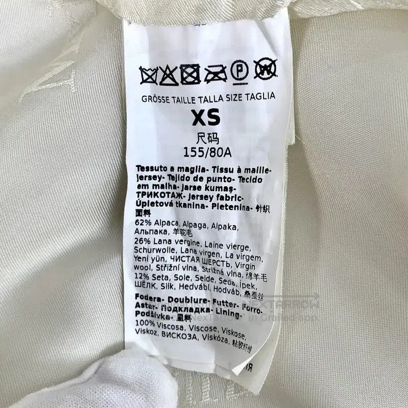 Max Mara MaxMara White Alpaca Wool Women's Coat . Size XS / US 0-2 / IT 36-38 - 7 Thumbnail