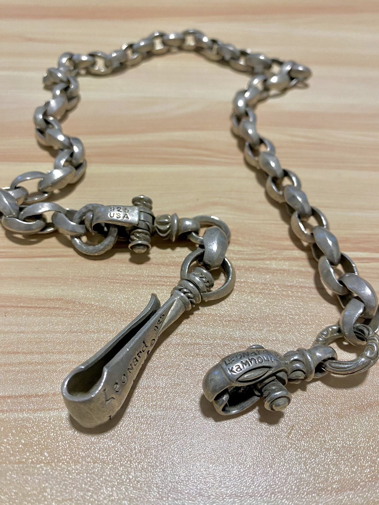 LONE ONES Very Rare Leonard Kamhout Silk Link Wallet Chain Size ONE SIZE - 13 Thumbnail
