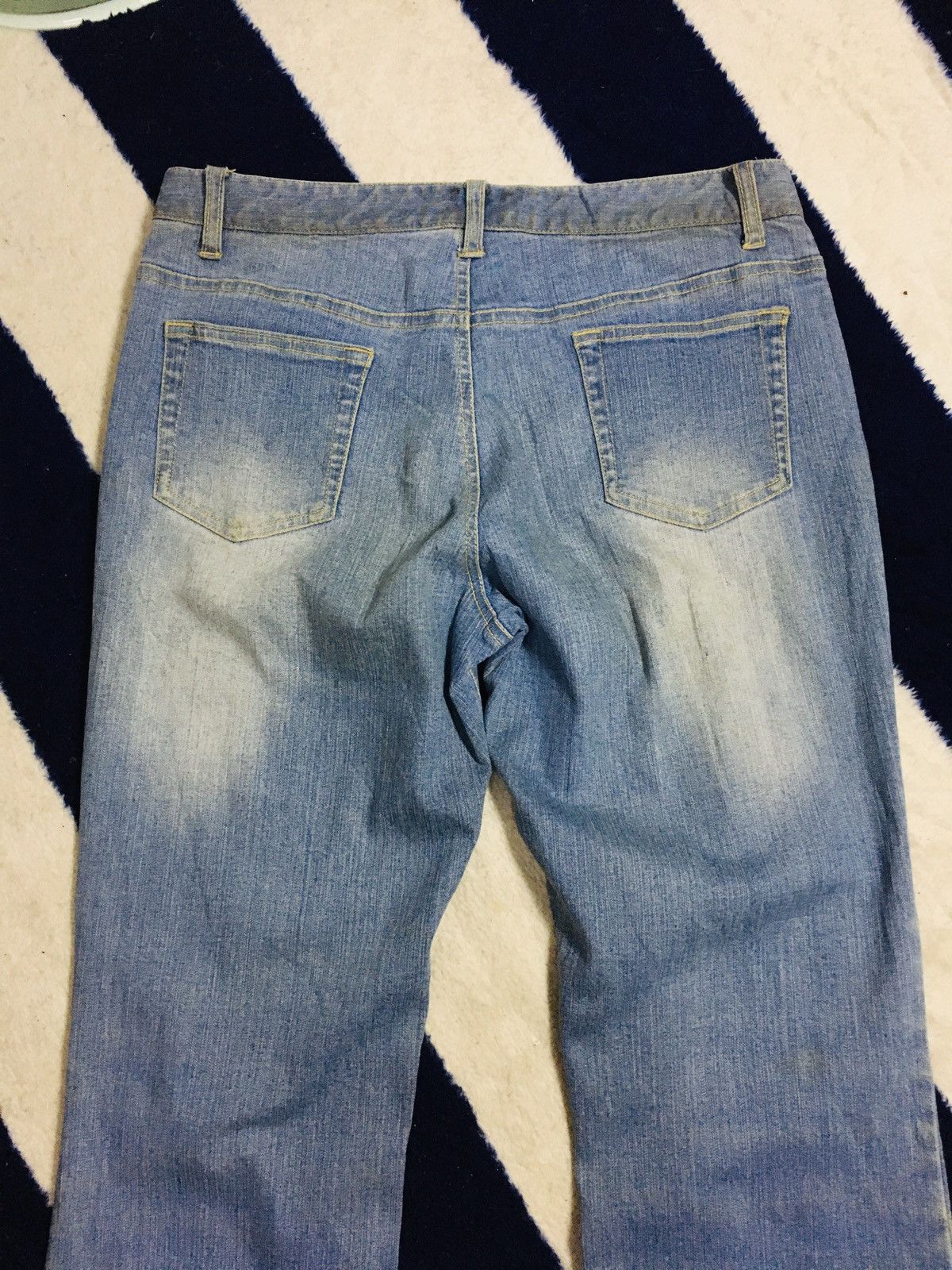 Japanese Brand × Jean Oririn Flare Jeans (16) Size 29" - 3 Thumbnail