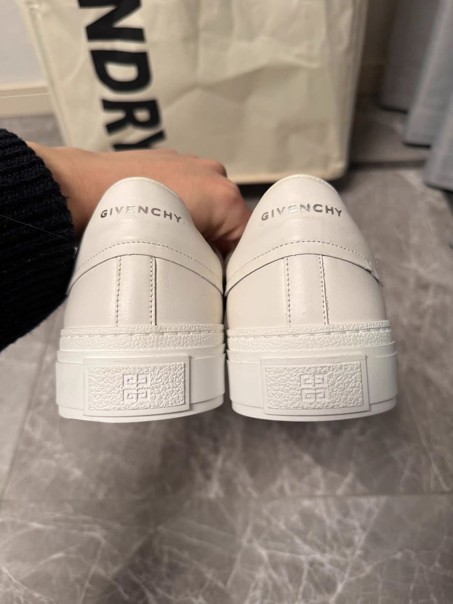 Givenchy Givenchy Black Lace-Up Sneakers K6 Size US 8 / EU 41 - 4 Thumbnail