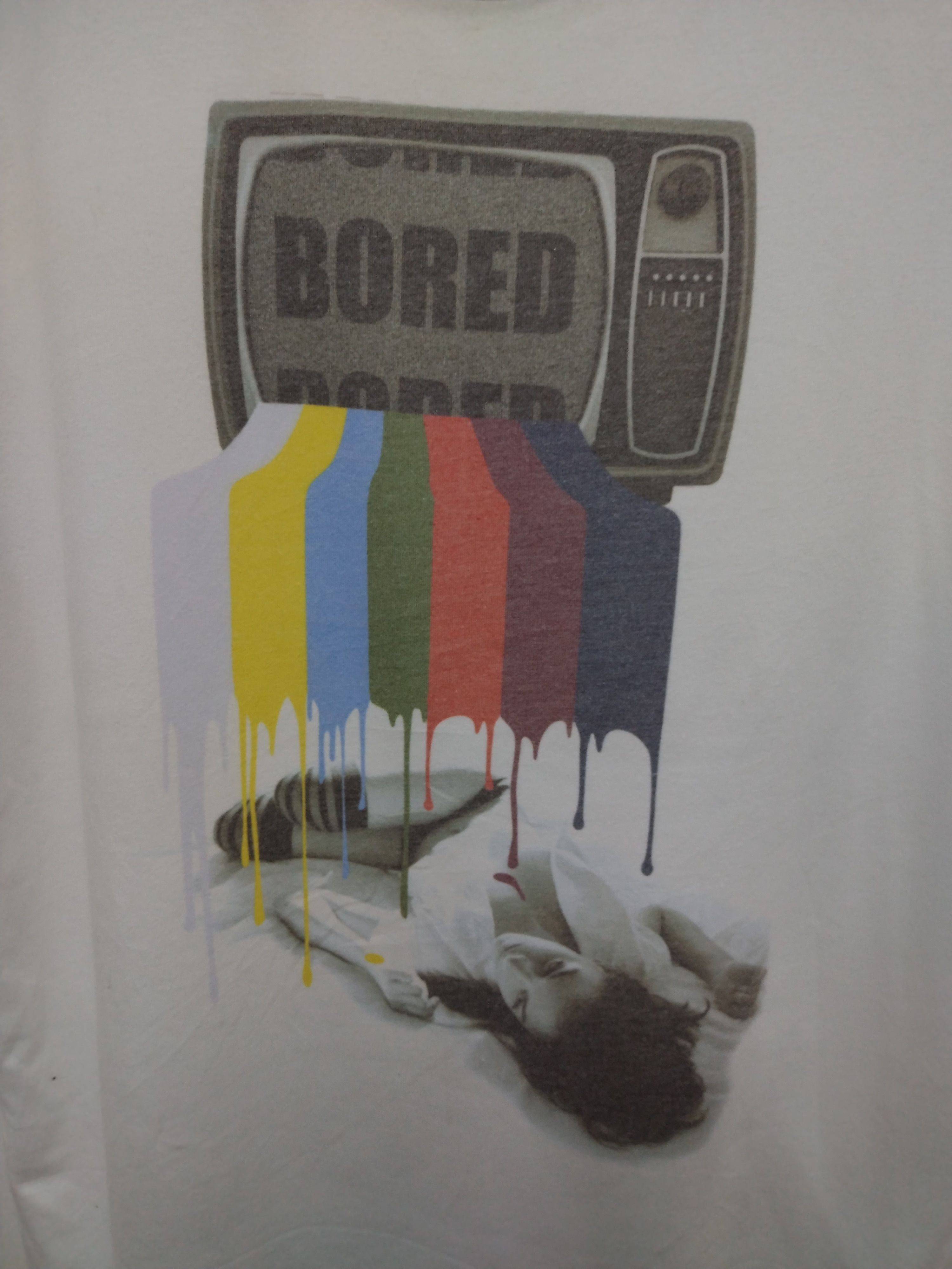 Ghetto Rodeo × Hysteric Glamour × Seditionaries Awesome Classic rainbow Image bored girl Ghetto Tee Size US XL / EU 56 / 4 - 3 Thumbnail