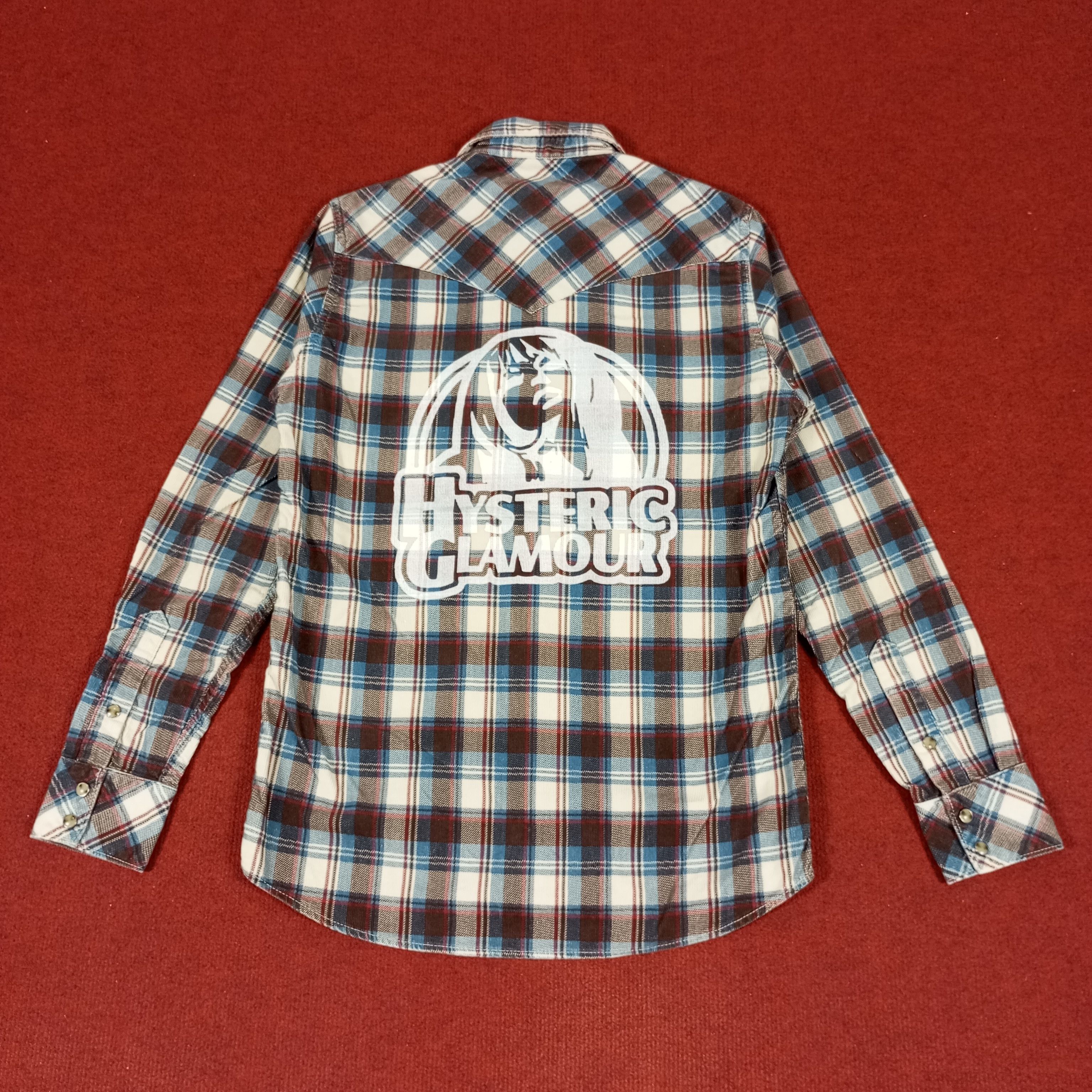 Hysteric Glamour Hysteric Glamour Japanese Brand Streetwear Custom Art Shirt Size US M / EU 48-50 / 2 - 1 Thumbnail