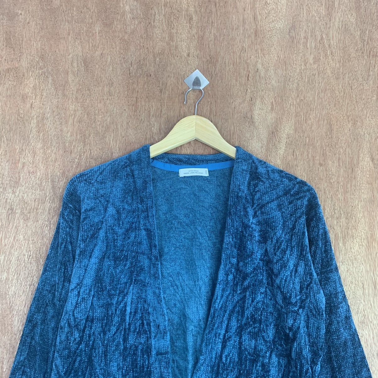 Homespun Knitwear × Japanese Brand Green Label Relaxing by united Arrow Cardigan Jacket Size US M / EU 48-50 / 2 - 9 Thumbnail