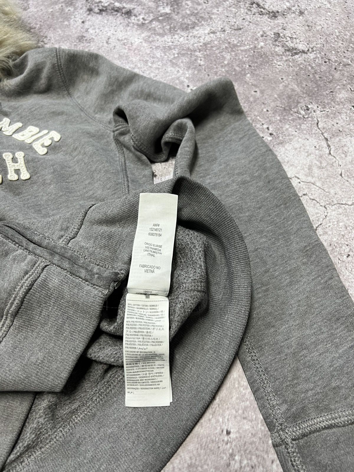 Abercrombie & Fitch Y2K Vintage Abercrombie Fur Hoodie Lgb if6was9 style Size M / US 6-8 / IT 42-44 - 9 Thumbnail