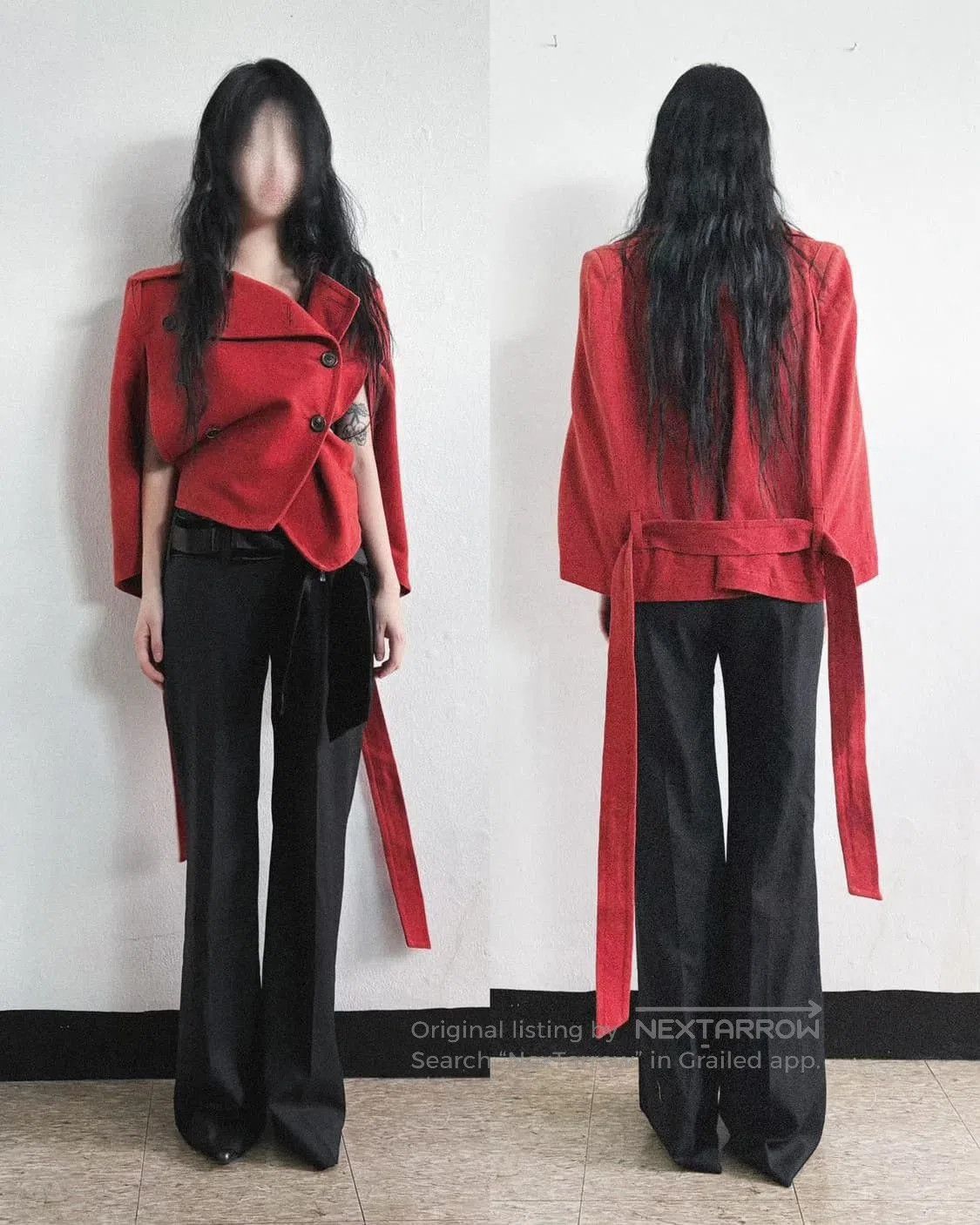 Ann Demeulemeester Ann Demeulemeester Vintage Wool Jacket. Size M / US 6-8 / IT 42-44 - 1 Thumbnail