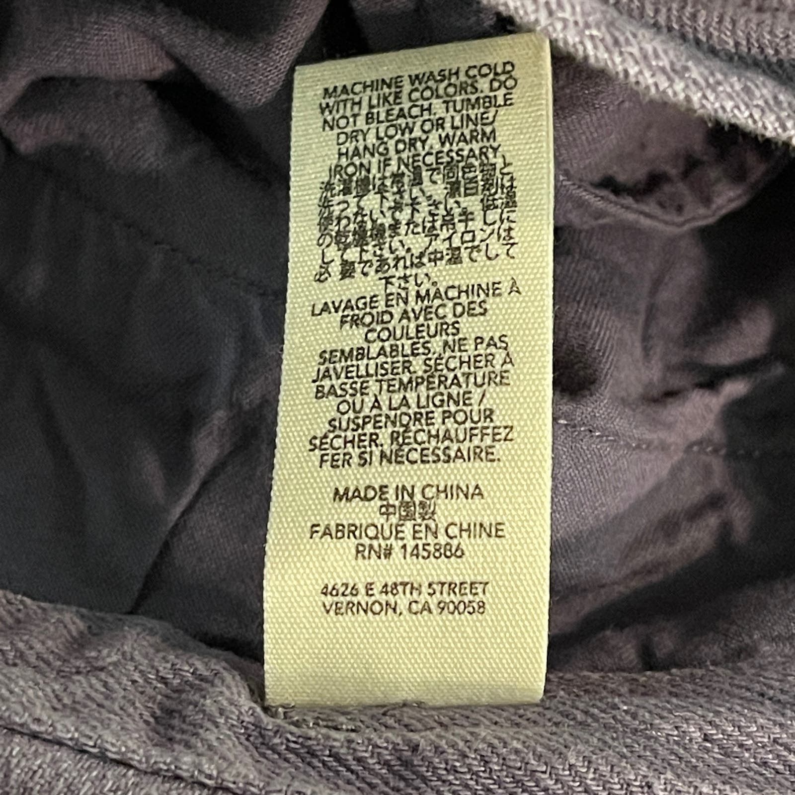 Other The Great The Cut Off Overall in Marble Size 0 Size 25" / US 0 / IT 36 - 8 Thumbnail