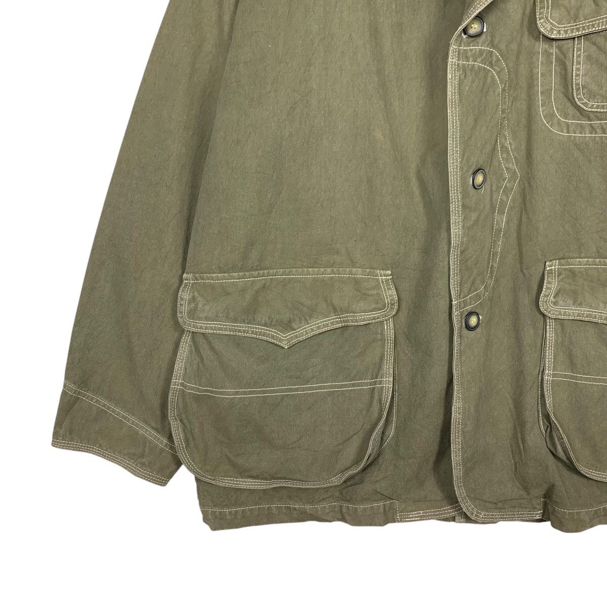 Japanese Brand COUNTYNAP Three Pocket Worker Green Chore Jacket #2372-C106 Size US M / EU 48-50 / 2 - 5 Thumbnail