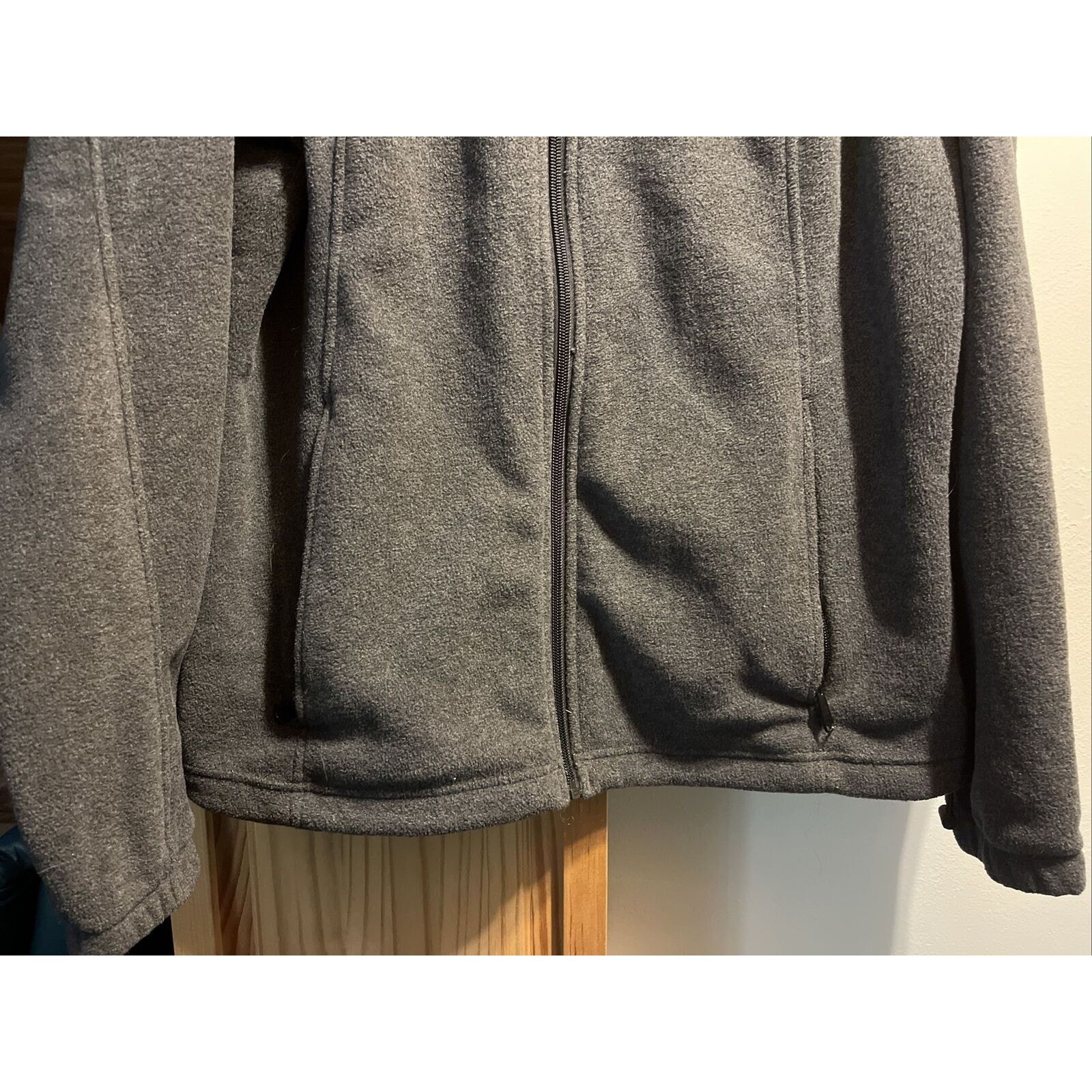 Columbia Columbia Mens L Gray Long Sleeve Zip Polyester Fleece Jacket Size US L / EU 52-54 / 3 - 8 Thumbnail