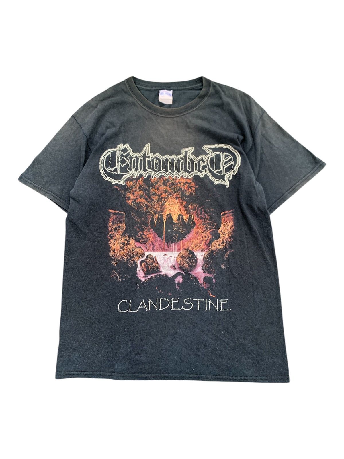Band Tees × Vintage Vintage 2000s Entombed Clandestine Tee Size US M / EU 48-50 / 2 - 1 Thumbnail
