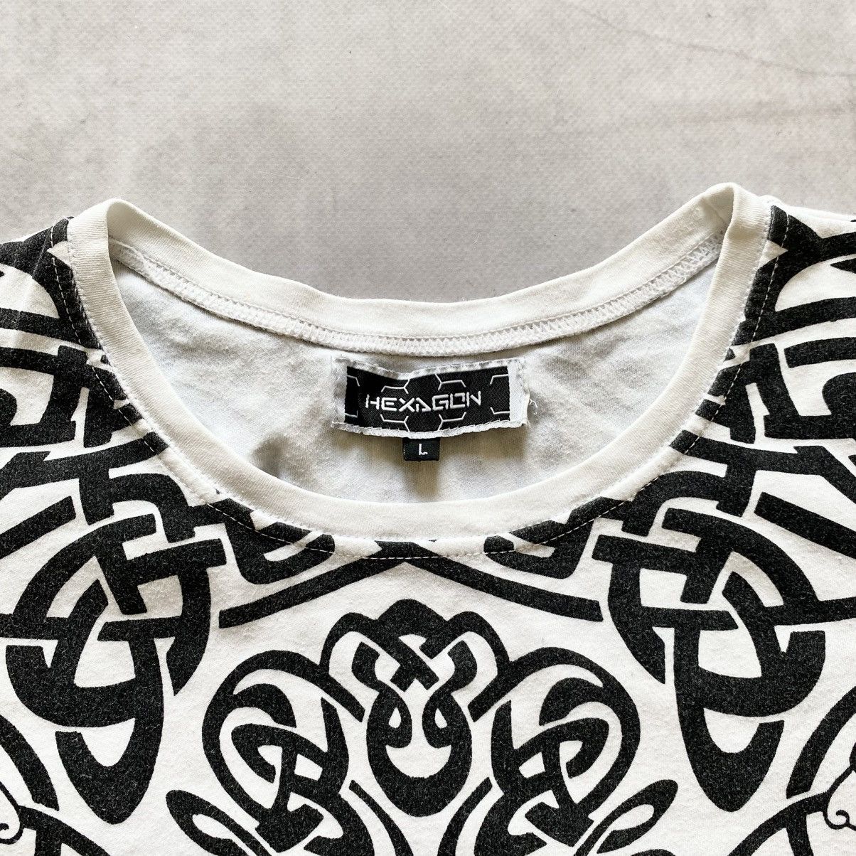 Hysteric Glamour × If Six Was Nine × Le Grande Bleu (L.G.B.) Japan Hexagon Tattoo LGB If Six Was Nine Vibe T-shirt Y2K Size L / US 10 / IT 46 - 6 Thumbnail