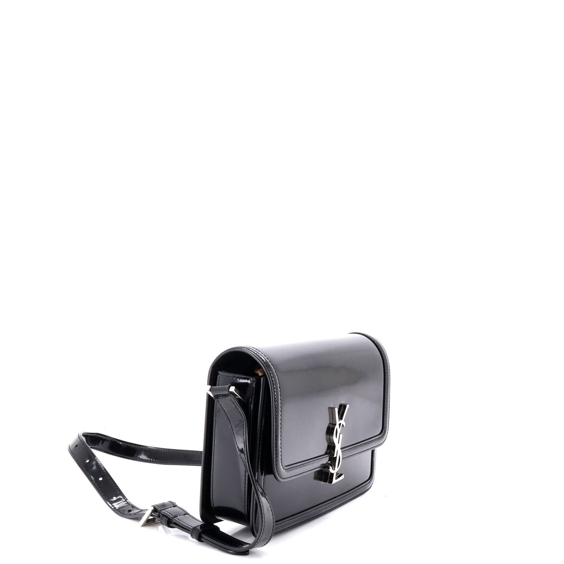 Saint Laurent Paris Solferino Bag Patent Medium Size ONE SIZE - 1 Thumbnail