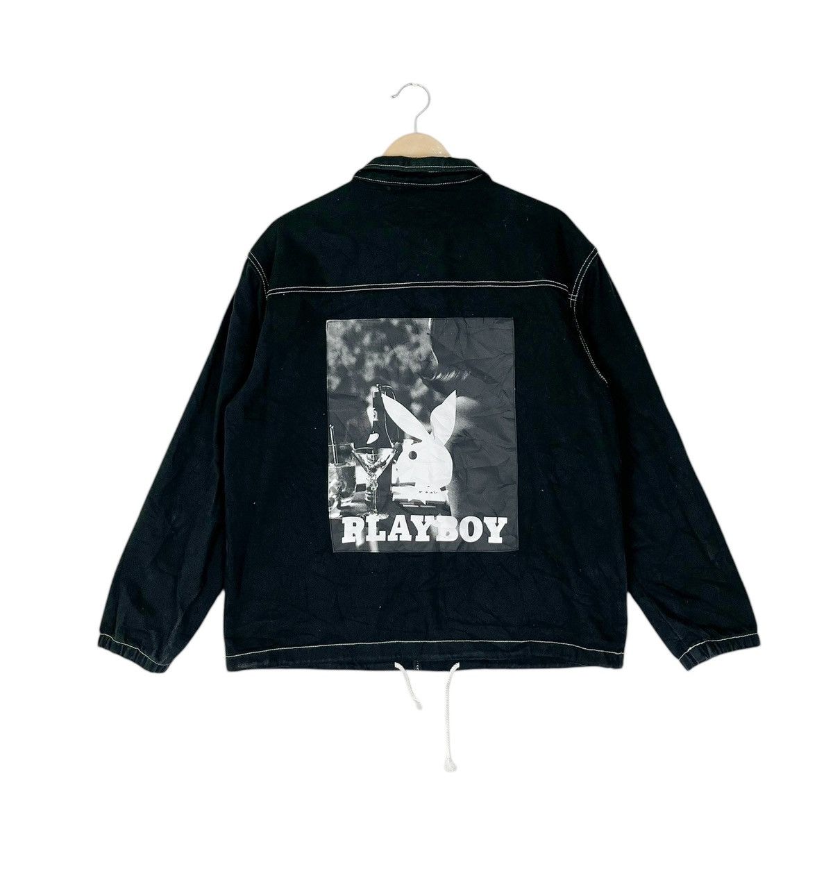 Japanese Brand × Playboy Playboy Bunny Snap Button Denim Jacket Size US L / EU 52-54 / 3 - 1 Thumbnail