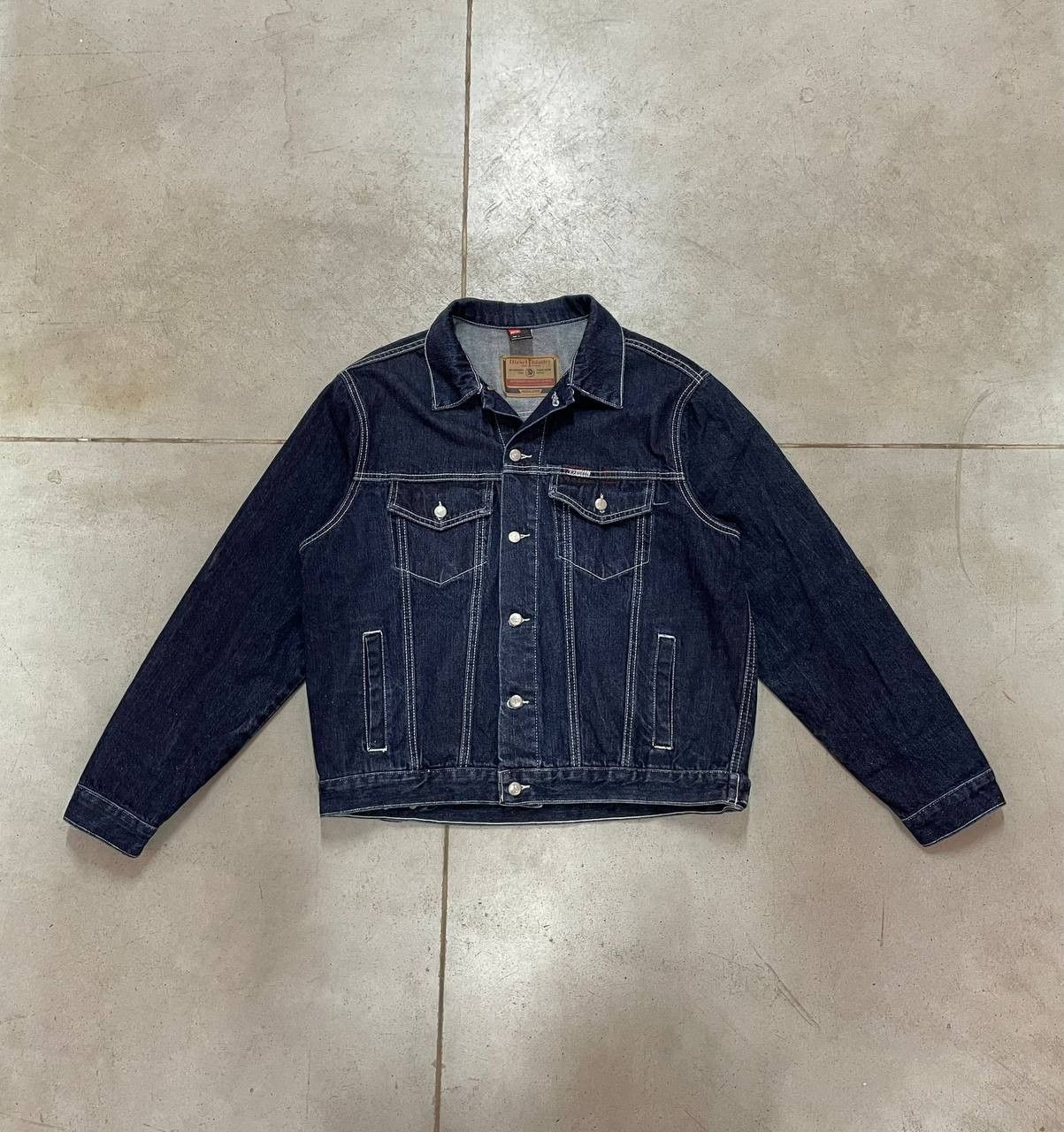 Diesel 80's-90's Vintage Diesel Denim Jacket Size US L / EU 52-54 / 3 - 3 Thumbnail