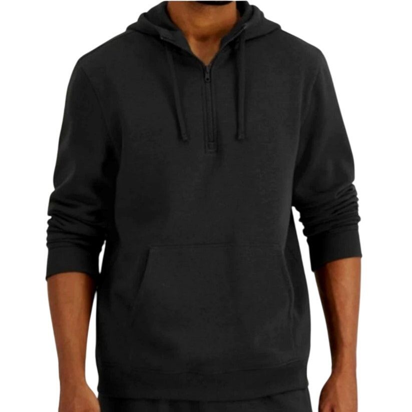 Other Id Ideology 1/4-Zip Pullover Hoodie Fleece Deep Black Small Size US S / EU 44-46 / 1 - 1 Thumbnail
