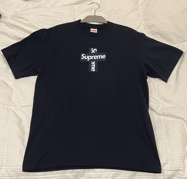 Supreme store cross shirt