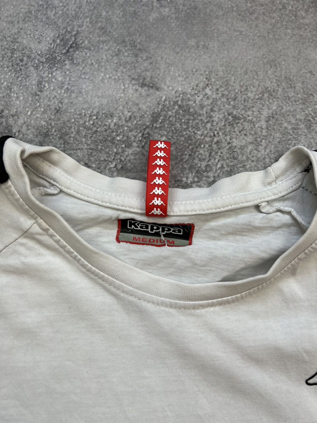 Kappa Kappa Basic White T Shirt Tee Mens Size US S / EU 44-46 / 1 - 2 Thumbnail