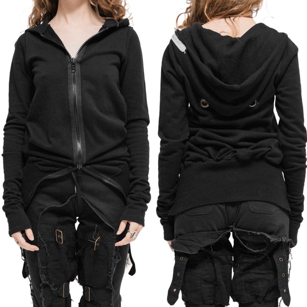 Alice Auaa Alice Auaa Double Zipper Eyelet Hoodie | Grailed
