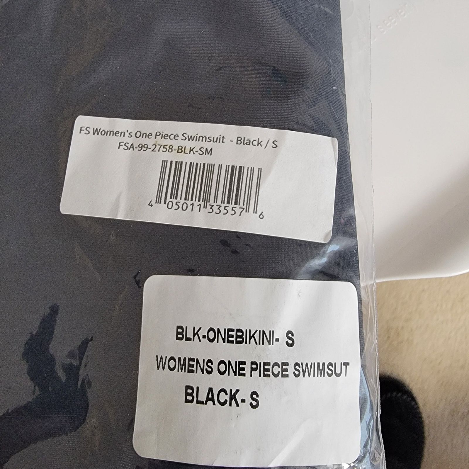 Full Send Full Send Women's One Piece Black Swimsuit - Size S (244) Size S / US 4 / IT 40 - 7 Thumbnail