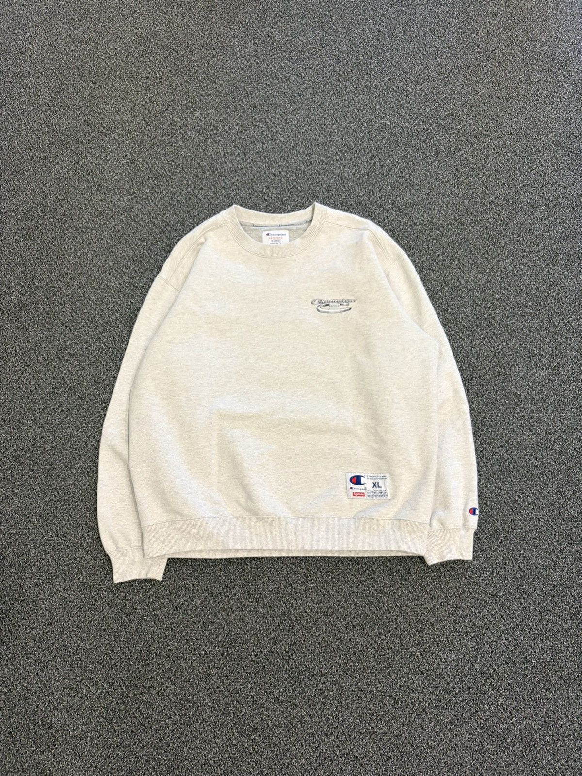 Champion × Supreme Supreme x Champion Crewneck Size US XL / EU 56 / 4 - 2 Thumbnail