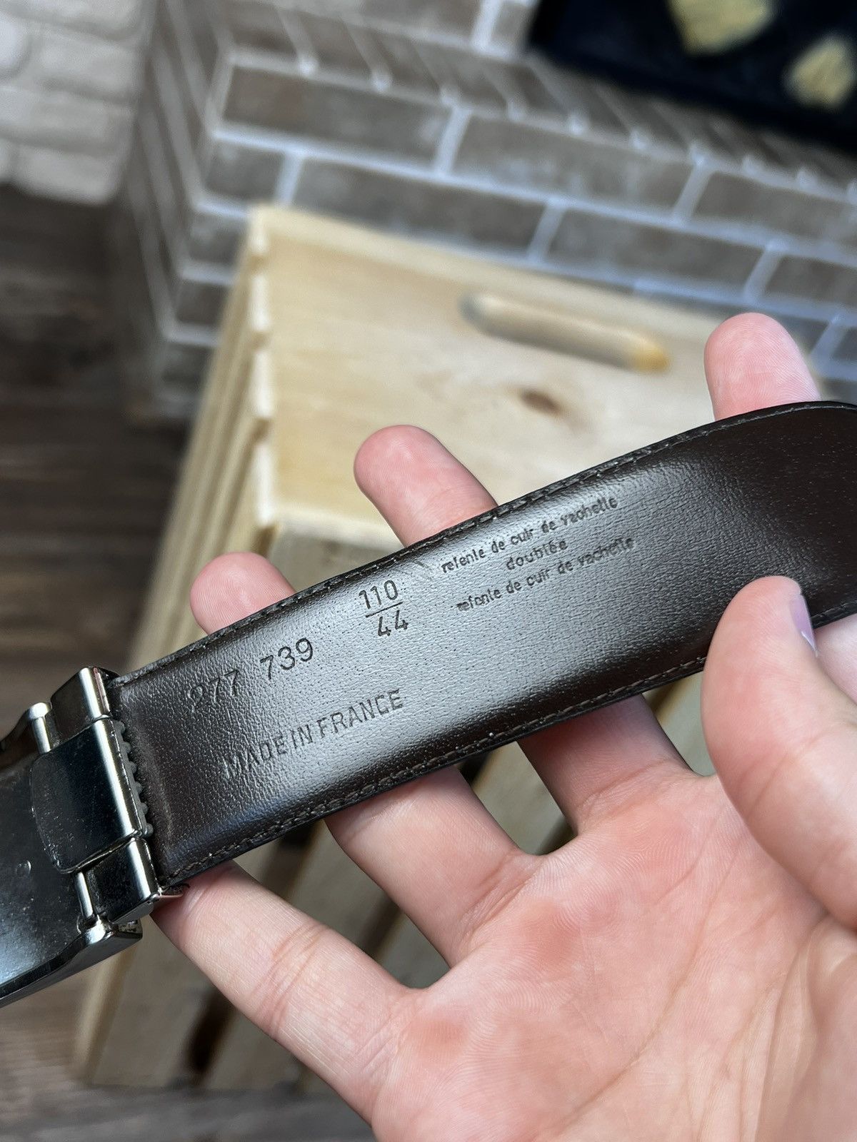 Thierry Mugler × Vintage Mugler Men Black Leather Belt Size ONE SIZE - 10 Thumbnail