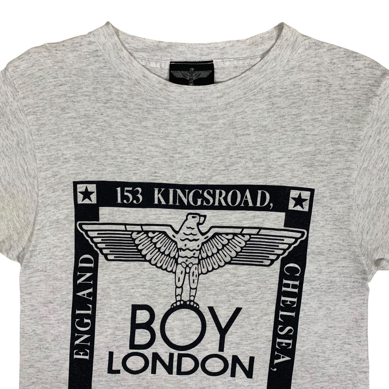 Boy London × Vintage Vintage 90s Boy London King Roads Big Print T-shirt Size US S / EU 44-46 / 1 - 3 Thumbnail