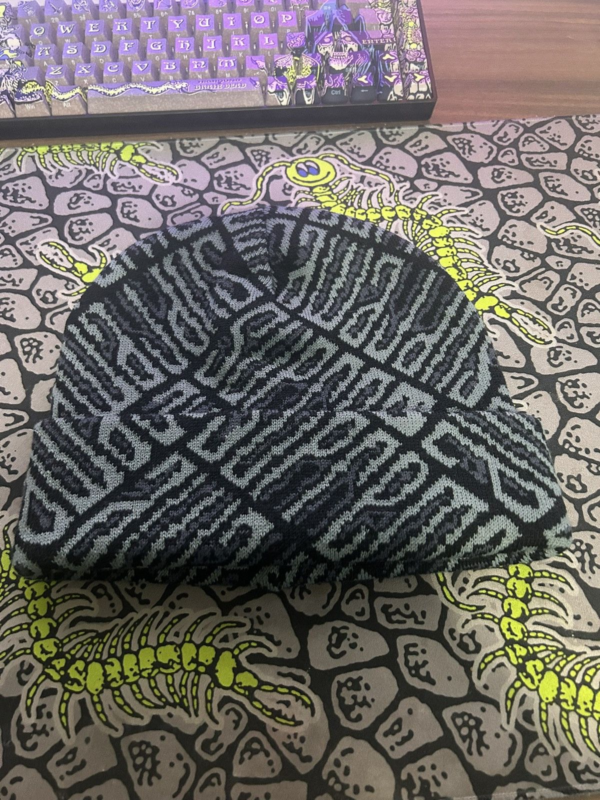 Supreme Supreme Black Beanie Size ONE SIZE - 1 Thumbnail