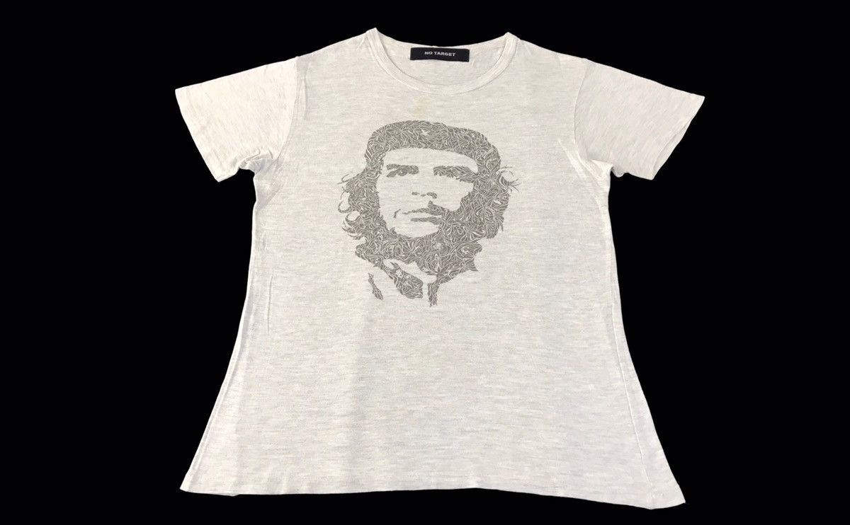 Vintage 90s No Target Che Gueverra Big Face Logo Crewneck Tee Size US L / EU 52-54 / 3 - 1 Thumbnail