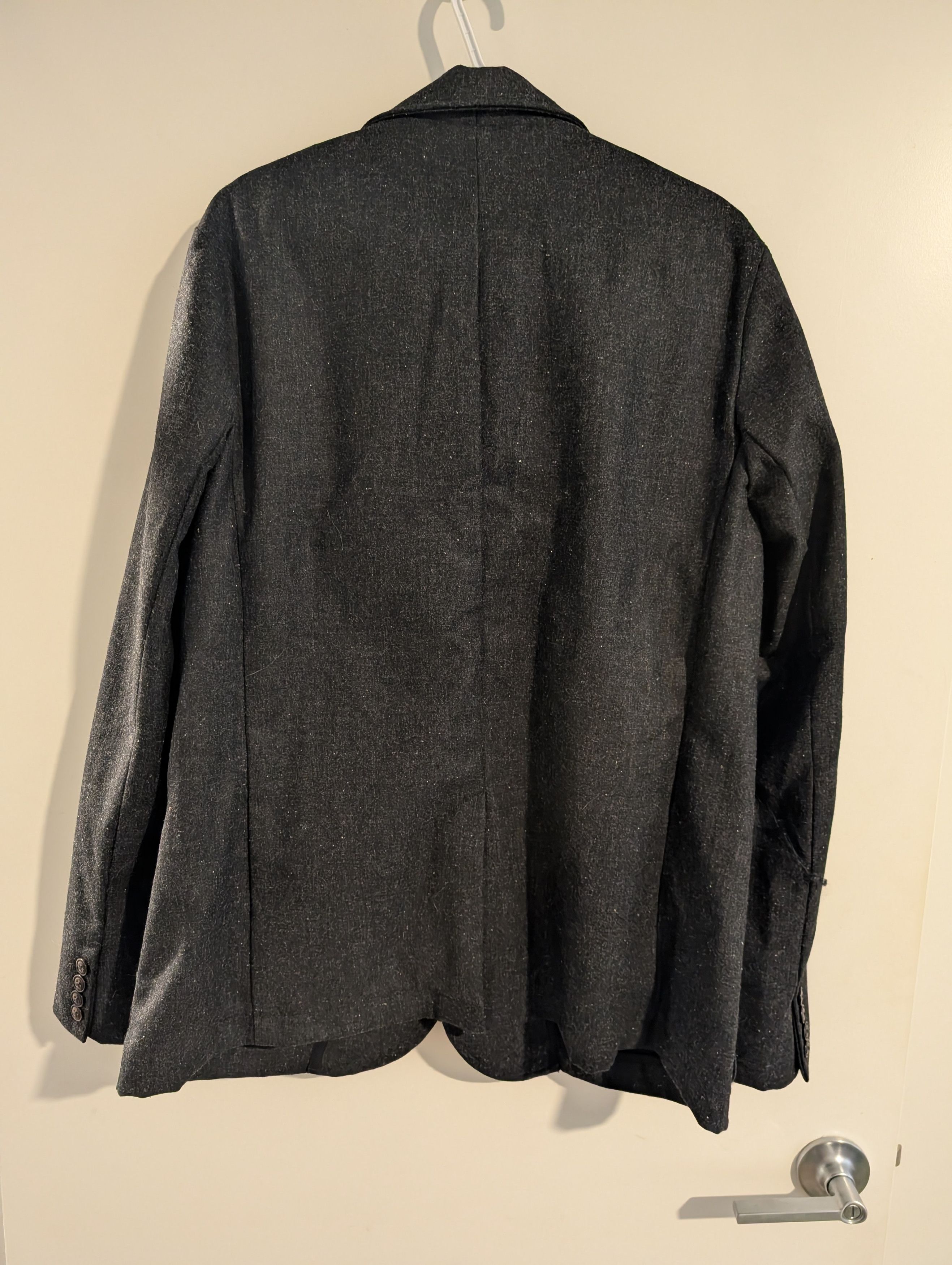 Corridor Charcoal Tweed Lined Blazer Size US L / EU 52-54 / 3 - 2 Thumbnail