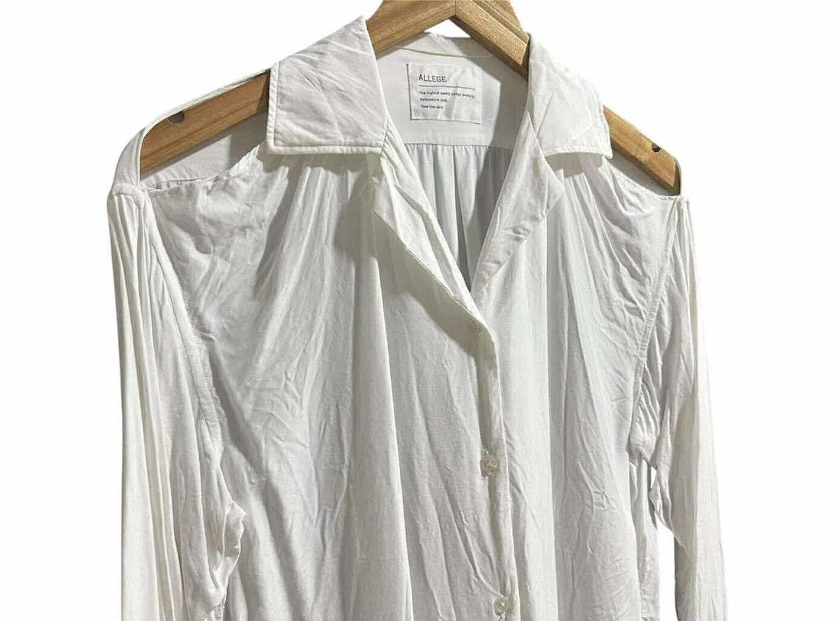 Japanese Brand 🔥Japanese Avant Garde Allege Open Sleeves Rayon Shirt Size US L / EU 52-54 / 3 - 2 Thumbnail