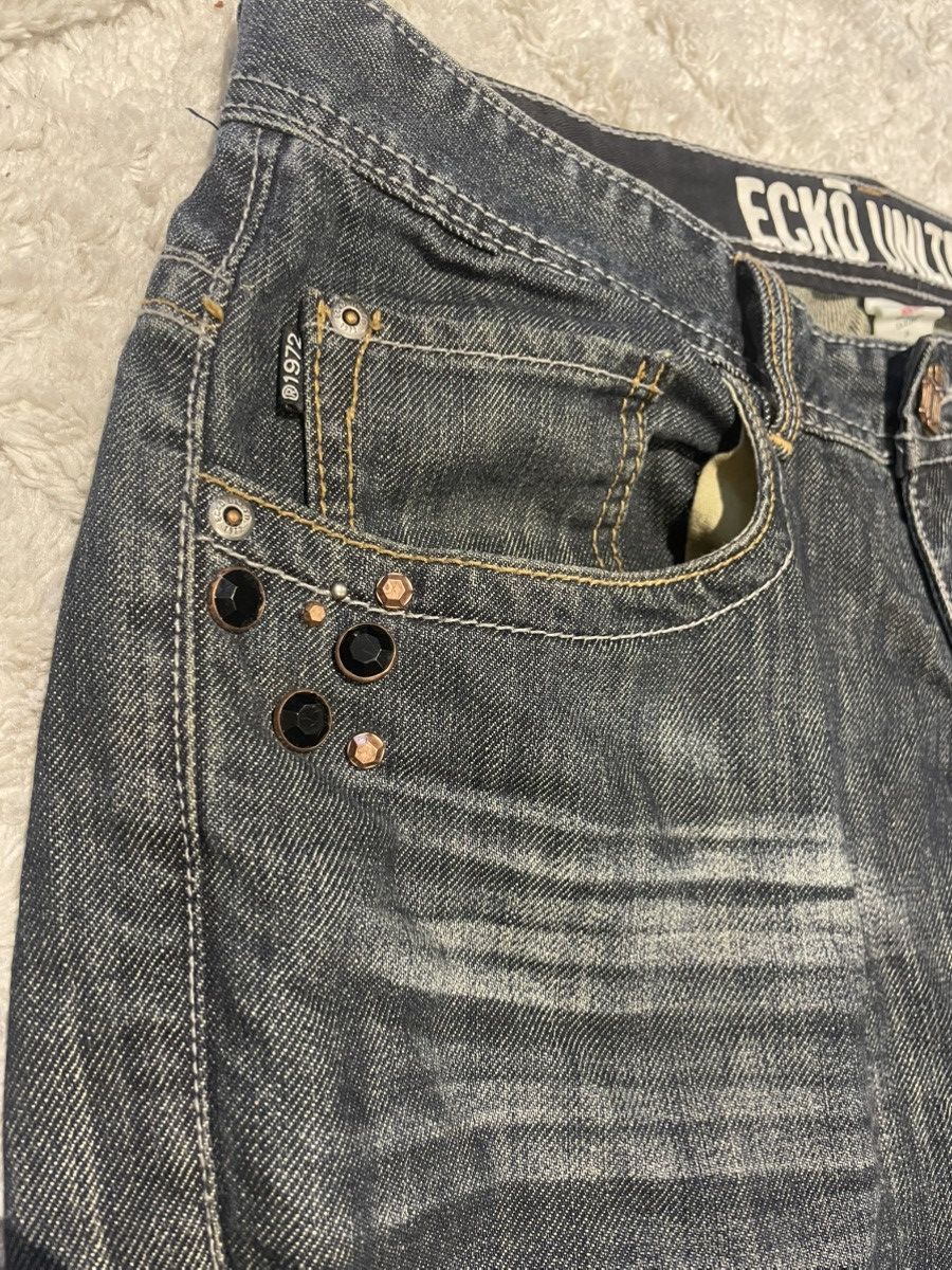 Ecko Unltd. Ecko Unltd Baggy Y2K Jeans – Rare Vintage Size 36 Size US 36 / EU 52 - 2 Thumbnail