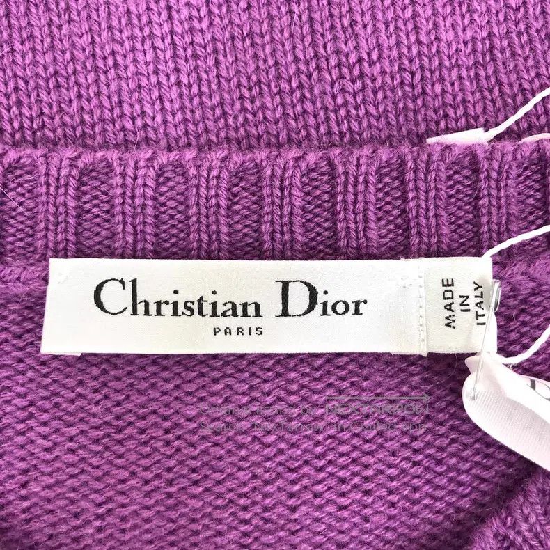 Dior Dior Dark purple five-pointed star logo letter inlaid cash Size S / US 4 / IT 40 - 5 Thumbnail